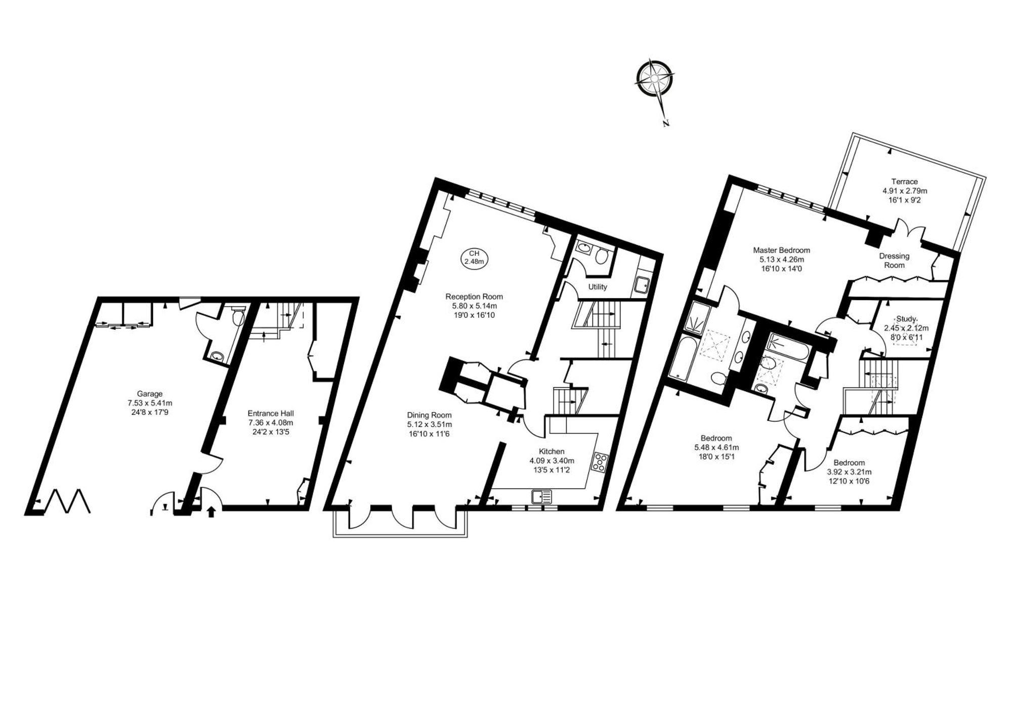 Modern 3 Bedroom Luxury House With Garage In Central Londres Exterior foto